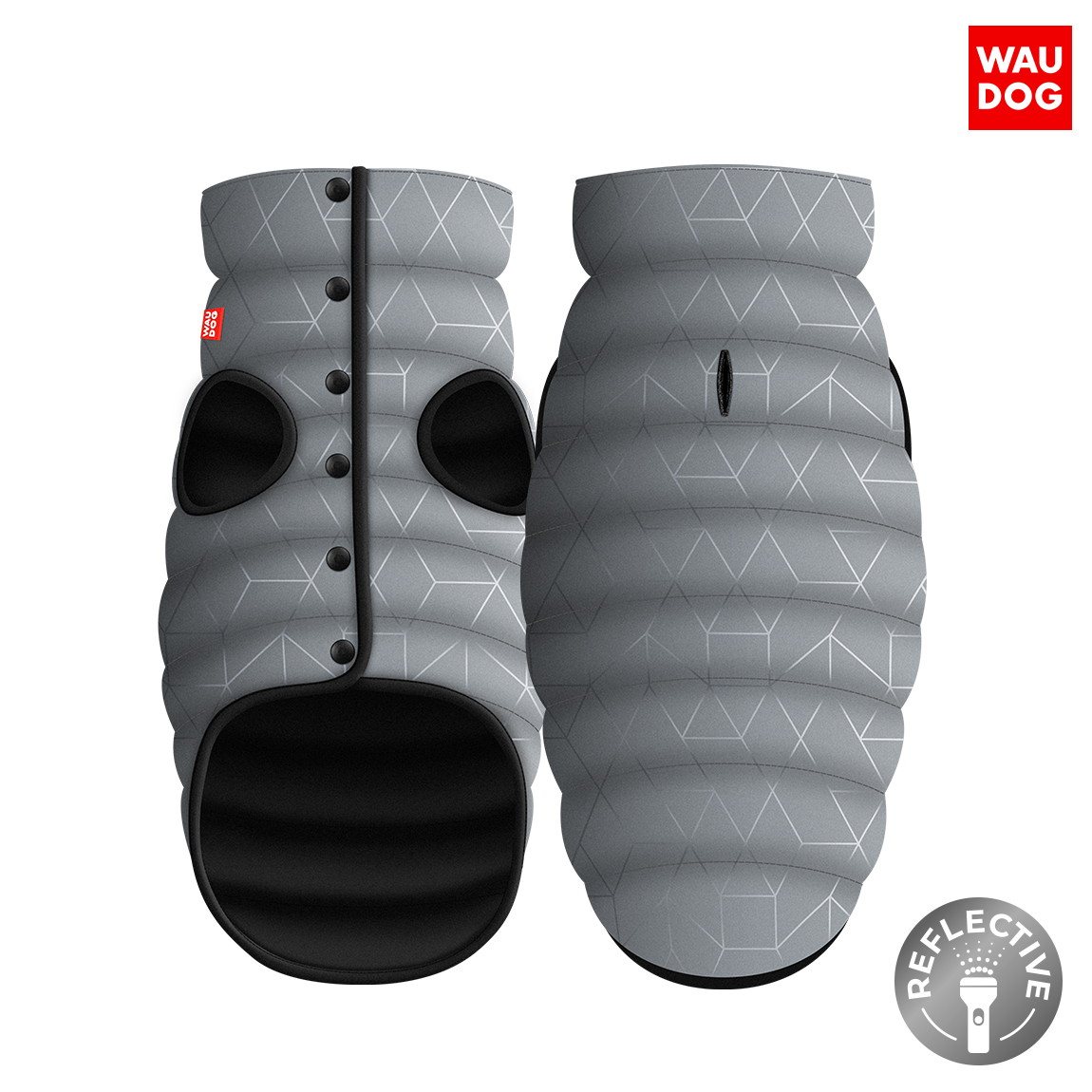 Kurtka dla psów WAUDOG Clothes odblaskowa img